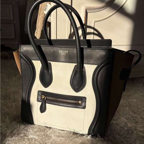 Black and White Celine Paris  Women's Bag - Picture 1 of 7